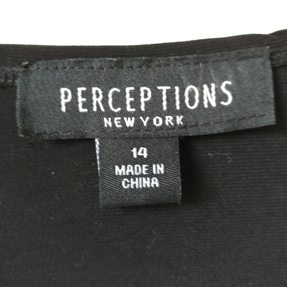 293. PERCEPTIONS NEW YORK - Bolero - Plus Size 14 - Picture 3 of 7